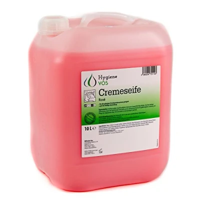 Imagen de Hygiene VOS Jabón Líquido de Manos 10 litros pH Neutro Uso Diario. Fórmula Extra Suave y Biodegradable. Adecuado para Todo Tipo Dispensadores