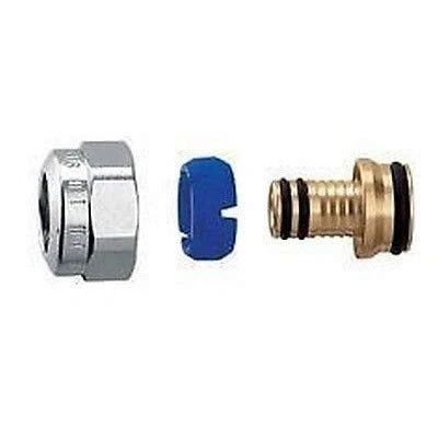 Imagen de Caleffi 679044 darcal Empalme tubos multicapa, 18 x 2, cromo