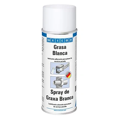 Imagen de WEICON Spray grasa Blanca 400 ml de multiuso para piezas servicio pesado Blanco