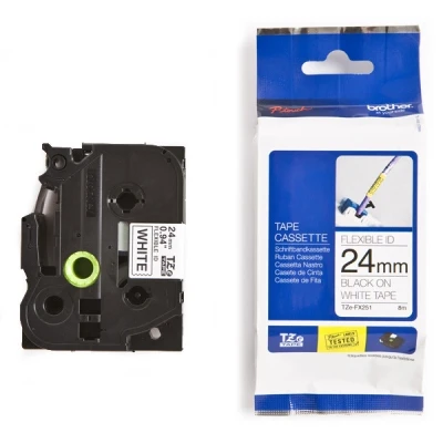 Imagen de Brother TZEFX251 Cinta flexible, color negro y blanco