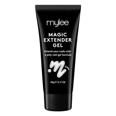 Imagen de MYGEL by Mylee Magic Extender Gel 60g Larga Duración, Aspecto Natural, para Extensión de uñas Principiantes y Profesionales, espesante acrílicas, Nail Art (Clear)