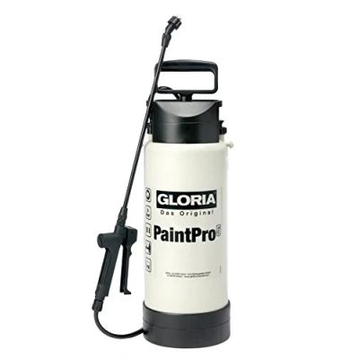 Imagen de GLORIA PaintPro 5 Pulverizador a presión, l, resistente al aceite, para imprimaciones, compatible con pinturas, barnices agua, color gris