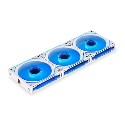 Imagen de Lian Li Uni Fan SL INF 120 ARGB PWM, 3er Pack INKL. Controller 120mm, Weiãÿ