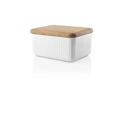 Imagen de EVA SOLO Legio Nova Manteca con Tapa de Madera Roble, Blanco, Medium