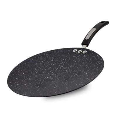 Imagen de Scoville NEVERSTICK Sartén para Chapati de 30 cm, antiadherente, apta todas las cocinas excepto inducción, perfecta Chapatis, Rotis y Dosas, sin PFOA, lavavajillas, aluminio,