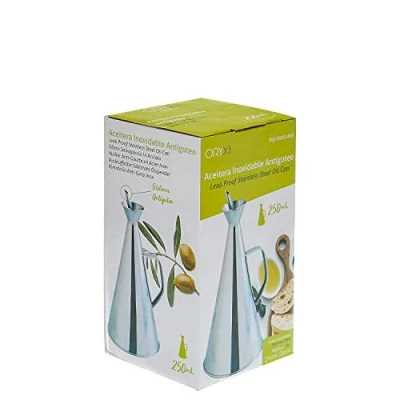 Imagen de Aceitera Acero Inoxidable Antigoteo 250 ml.