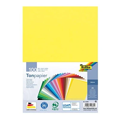 Imagen de Folia Papel de Color, A4, 130 g/m2, 25 Colores Surtidos