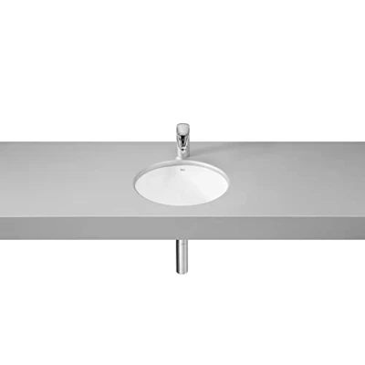 Imagen de Roca,Foro,Lavabo de porcelana bajo encimera,Blanco,410mm x 410mm 165mm,A327884000