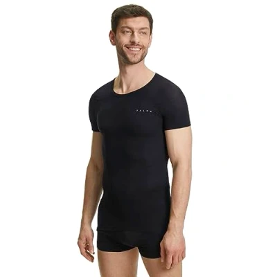 Imagen de FALKE Ultralight Cool Round Neck M S/S TS hilo funcional refrigeración de secado rápido 1 pieza, Capa base superior Hombre, Negro (Black 3000), XL