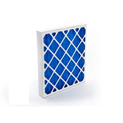 Imagen de GVS Filter Technology G4P.24.24.2.SUA001.005 Paneles filtrantes plisados G4, Azul/Blanco (Pack 5uds)