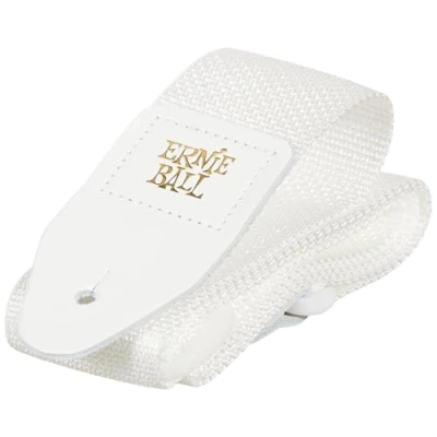 Imagen de Ernie Ball White &amp; Polypro Guitar Strap