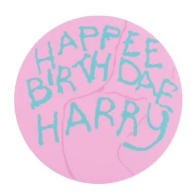 Imagen de PME Harry Potter Papel de Azúcar para Pastel &quot;Happee Birthdae&quot; Hagrid, Pequeño