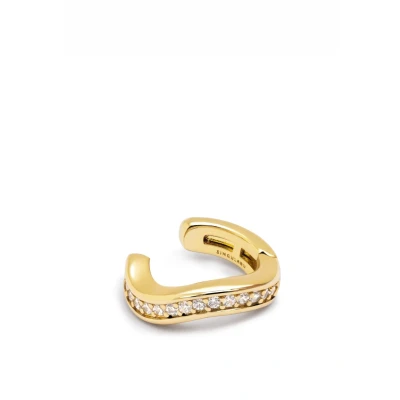 Imagen de Singularu CUFF Hailey Single Pendientes, Mujer, Talla: One Size, Gold