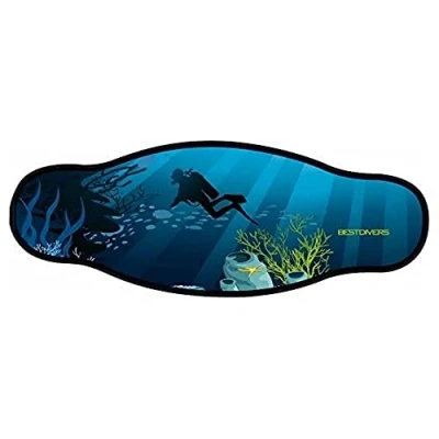 Imagen de Best divers Correa Máscara de Neopreno, Doble Folio, Abyssi