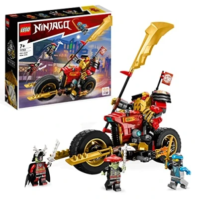 Imagen de LEGO Ninjago Moto Meca EVO de Kai, Ninja Juguete y Figura Acción Articulada, Minifiguras Guerreros, Juego Batalla para Niños Niñas 7 Años o Más 71783