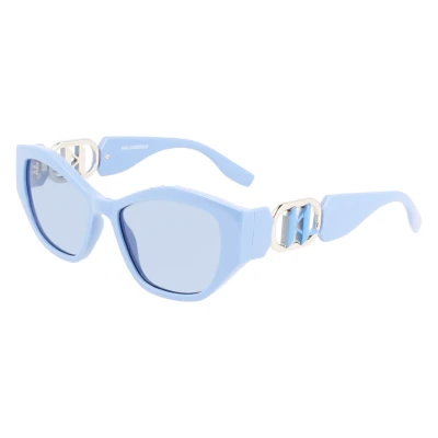 Imagen de KARL LAGERFELD Kl6086s Gafas, Azure, 54/17/140 para Mujer