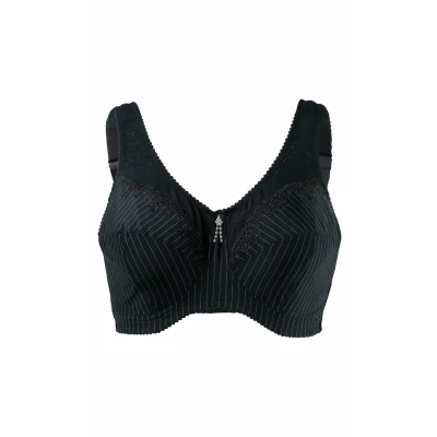 Imagen de Ulla Popken Sujetador de alivio, Copa C g Negro, 120G Mujer