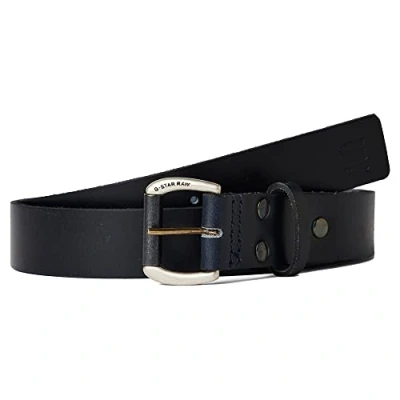 Imagen de G Star Raw Small Dast Belt para Hombre, Multicolor (Mazarine Blue/Black Metal D20178 3127 3863), 85