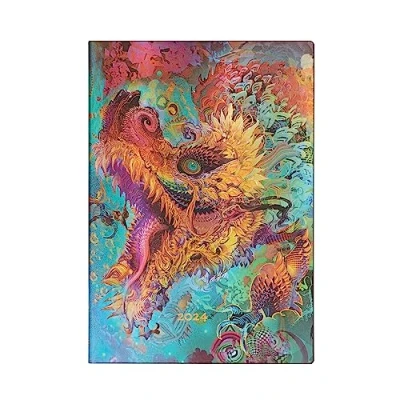 Imagen de Paperblanks Agendas de 12 Meses Flexis Tapa Blanda 2024 Dragón Cromático Apaisado Midi (125 x 175 mm)