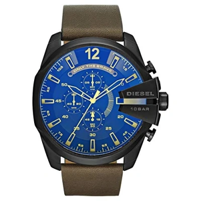 Imagen de Diesel Reloj Cronógrafo para Hombre de Cuarzo con Correa en Cuero DZ4401