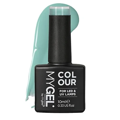 Imagen de MYLEE Esmalte de Uñas en Gel Semipermanente 10 ml [Tiffany ] UV/LED Nail Art Manicure Pedicure para Uso Profesional y Doméstico Larga Duración Fácil Aplicar