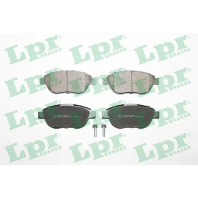 Imagen de LPR 05P807 Juego de pastillas freno con tornillos PEUGEOT: 206 Hatchback, 207 307 CITROËN: Xsara Picasso, Hatchback
