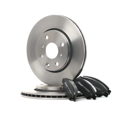 Imagen de VAICO V42 0872 Kit de discos y pastillas freno Eje delantero ventilado TOYOTA: Aygo norauto, oscaro, mister auto