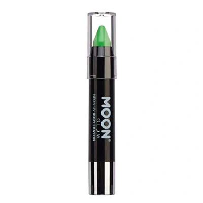 Imagen de Moon Glow Crayón corporal en barra de pintura UV neón para rostro y cuerpo Verde intenso