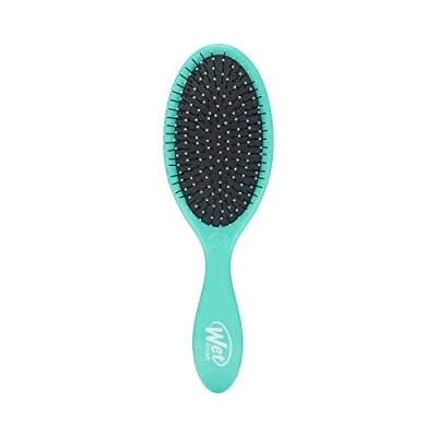 Imagen de Wet Brush cepillo desenredante original, exclusivo de Amazon Aqua, cerdas IntelliFlex ultrasuaves, que se desliza a través los enredos para todo tipo cabello (cabello seco