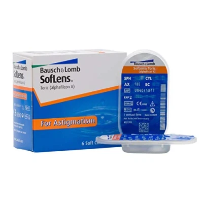 Imagen de SofLens BAUSCH + LOMB Toric For Astigmatism Lentes de contacto para Astigmatismo Reemplazo Mensual Pack 6