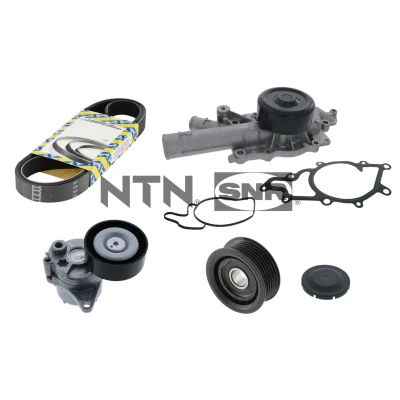 Imagen de SNR KAP851.011 Bomba de agua + kit correa poli V MERCEDES BENZ: Clase C Berlina, Coupé, CLK Coupé