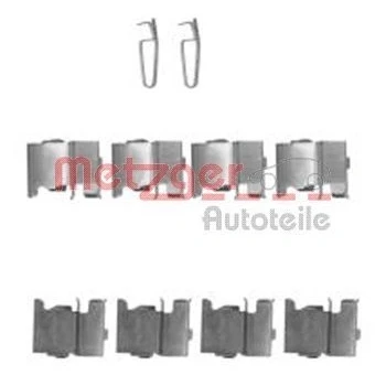 Imagen de METZGER 109 1775 Kit de accesorios, pastillas frenos MAZDA: CX 7