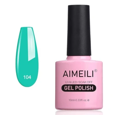 Imagen de AIMEILI Esmalte Semipermanente De Uñas Soak Off UV LED Gel Cymbidium ensifolium (104) 10ml