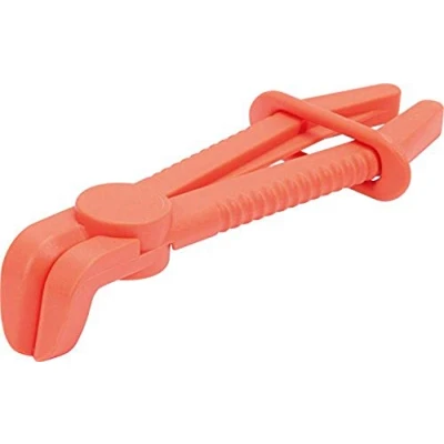 Imagen de KS TOOLS 115.5057 Pinza para abrazadera de manguera 155 en forma ángulo