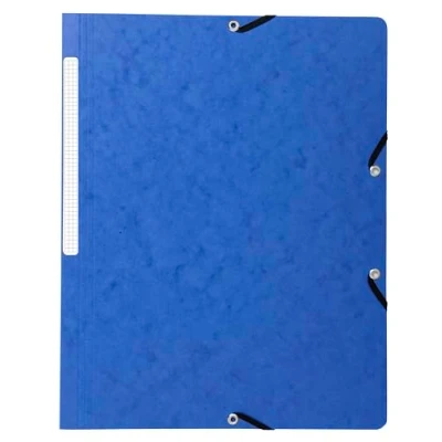 Imagen de Exacompta 55412E Pack de 10 carpetas con goma, color azul