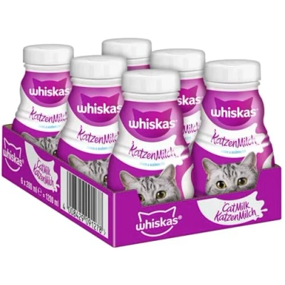 Imagen de whiskas Leche de Gato 6 x 200 ml