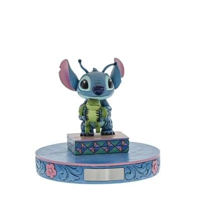 Imagen de Disney Traditions Strange Life Forms Stitch con Rana Figura
