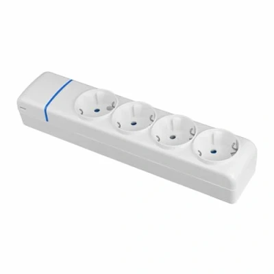 Imagen de Regleta Enchufes 4 Tomas sin Interruptor Solera 8004p 250 V 16 A