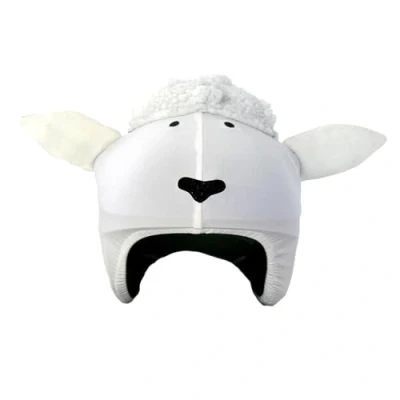 Imagen de COOLCASC Oveja Blanca Funda para Casco Universal
