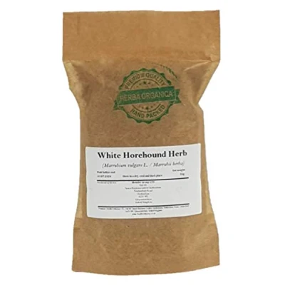 Imagen de Marrubio Hierba / Marrubium L White Horehound Herb # Herba Organica Del Sapo, Toronjil Cuyano (50g)
