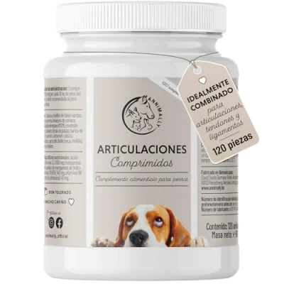 Imagen de Comprimidas condoprotectores Perros para Las articulaciones con condroitina y glucosamina 120 Pastillas los Perro condroprotector Grandes pequenos