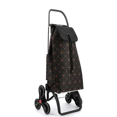 Imagen de Carro Rolser I MAX Star 6 Ruedas Sube Escaleras Mandarina