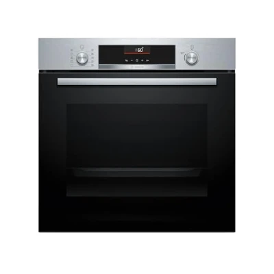 Imagen de Bosch Horno Multifunción, 60 cm. de ancho, Serie 6, 3D Hotair, Autopilot, Asistente limpieza, Acero, HBG536ES3