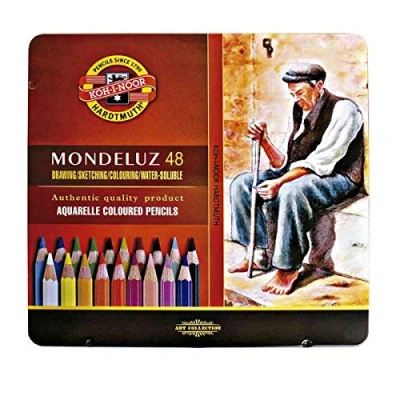 Imagen de KOH I NOOR 3727 Lápices Mondeluz acuarela de colores Surtido Color (juego 48)