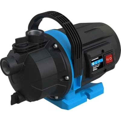 Imagen de Güde bomba de jardín GP 6035 (600 W, caudal máx. 3200 l/h, altura aspiración hasta 7 m, rosca conexión 1&quot; IG, jet para riego jardín)