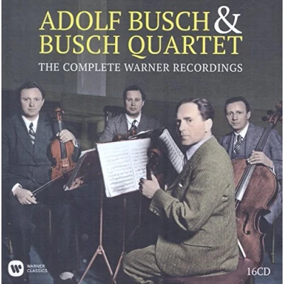 Imagen de Adolf Busch &amp; The Quartet Complete Warner Recordings