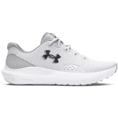 Imagen de Under Armour UA Charged Surge 4 Zapatos de deporte para hombre, ligeras y transpirables deportivas color blanco/gris halo/negro
