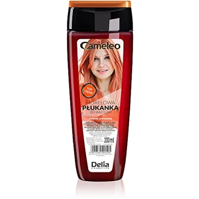 Imagen de Cameleo Tóner para el Cabello de albaricoque con agua cítrica, Sin tonos amarillos, tinte semipermanente rubio y gris Color cuidado parabenos 200ml