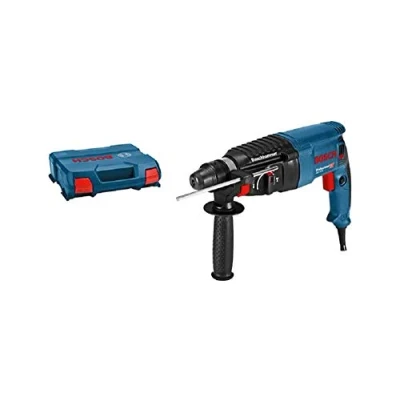 Imagen de Bosch GBH 2 26 DRE Professional 800W 900RPM SDS Plus rotary hammers Martillo perforador (Negro, Azul, 2,8 kg, 83 mm, 377 210 mm)