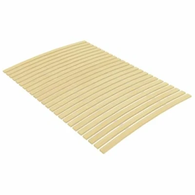 Imagen de vidaXL Somier de Láminas con 24 Listones Estructura Cama Plegable Base Dormitorio Habitación Invitados Plataforma Robusto Duradero 120x200 cm